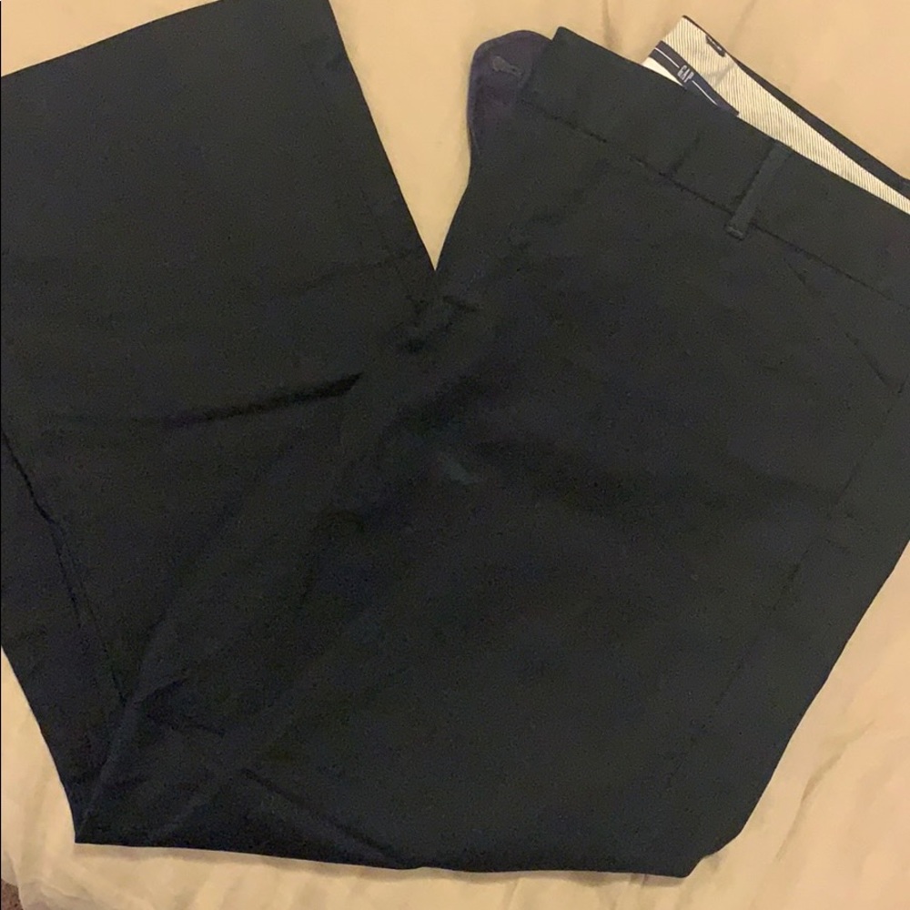 Gap cropped black pants, 18